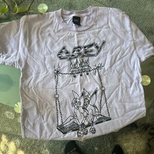 Lavender Obey Women’s Crop Top